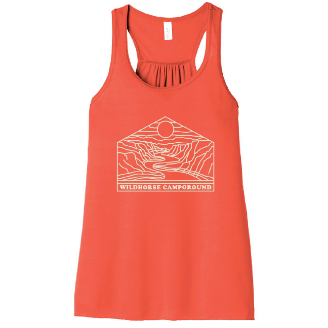 Ladies Racerback Geo Tank