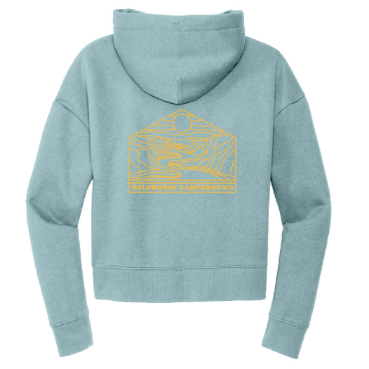 Ladies Geo Fleece Hoodie