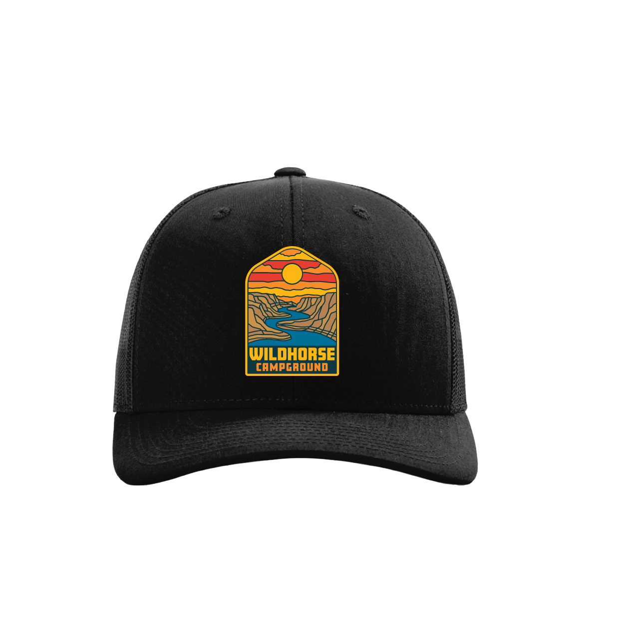 Rubber Patch Trucker Hat