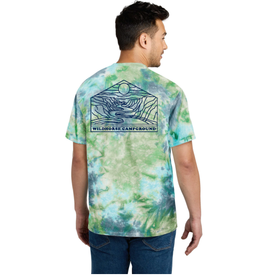 Unisex Geo Tie Dye Tee